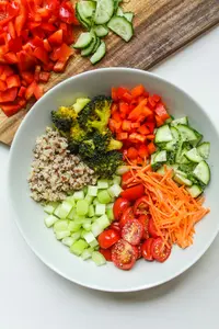 detox diet salad bowl