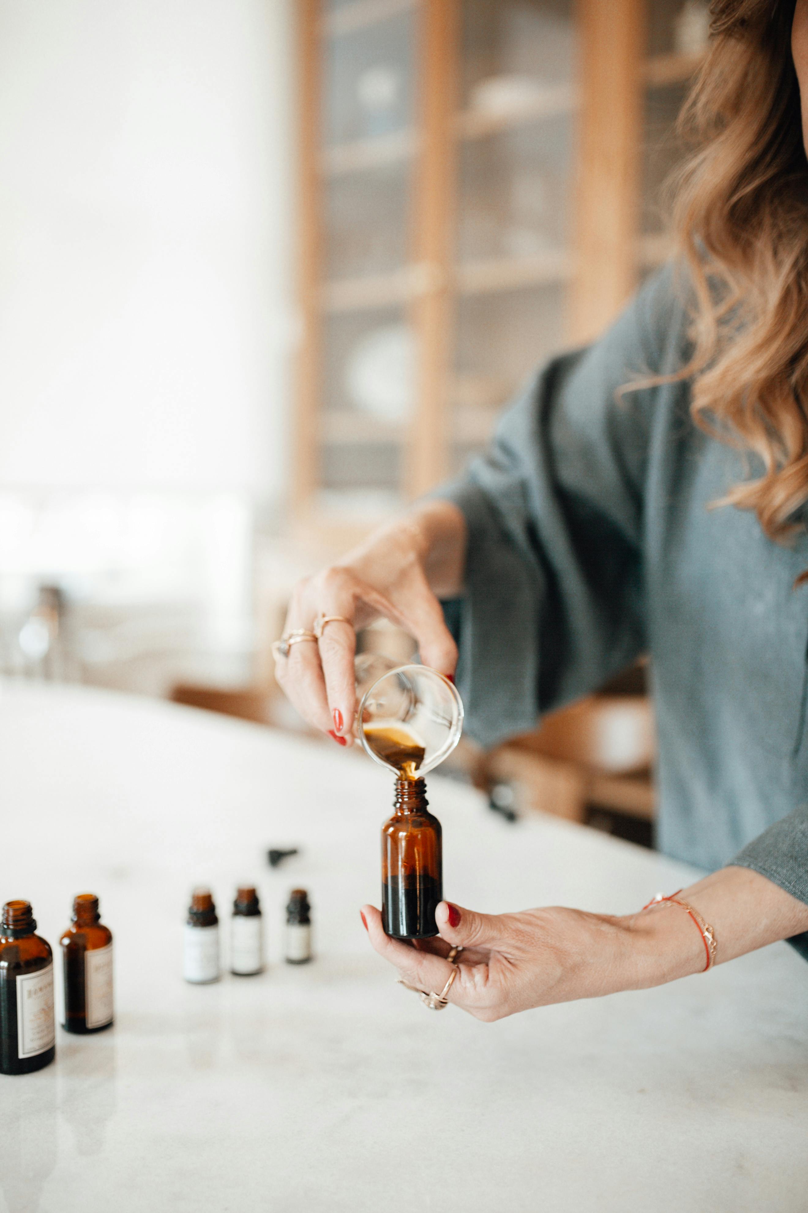 Blending essential oils