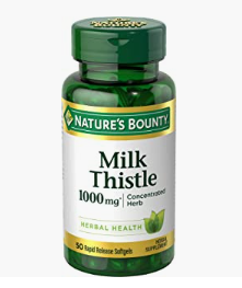 natures bounty milk thistle supplement