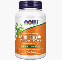 now milk thistle supplement