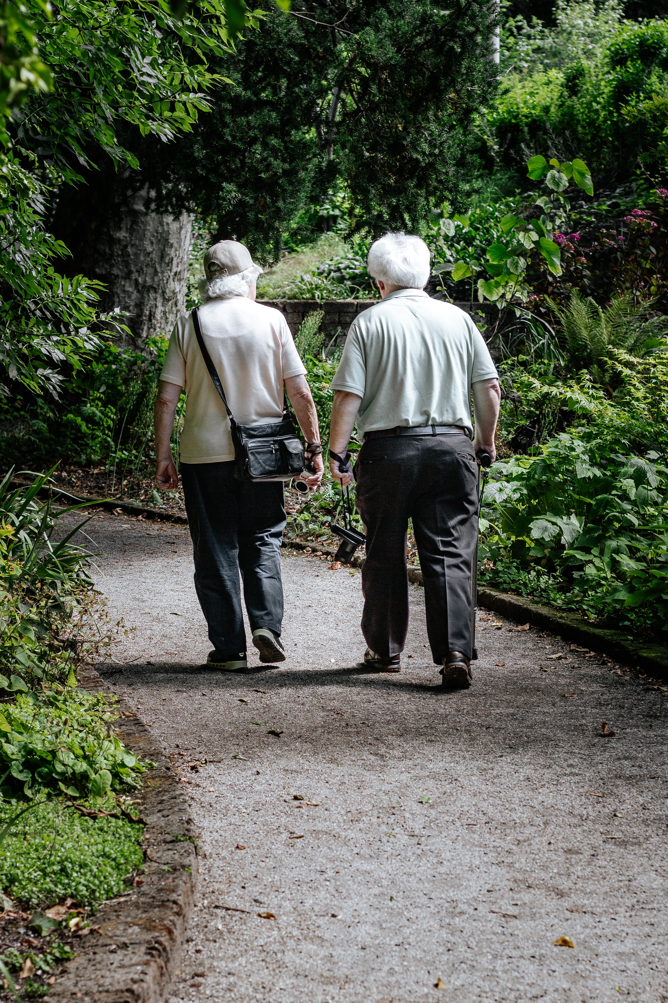 seniors walking