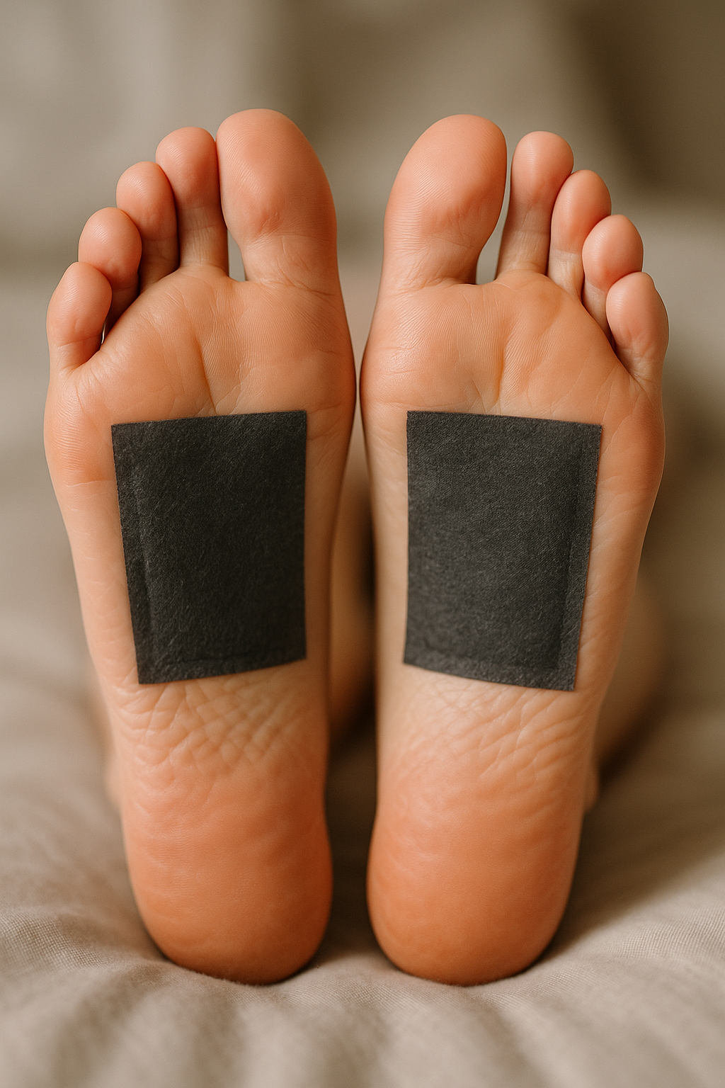detox foot patch on feet detox foot patch on feet