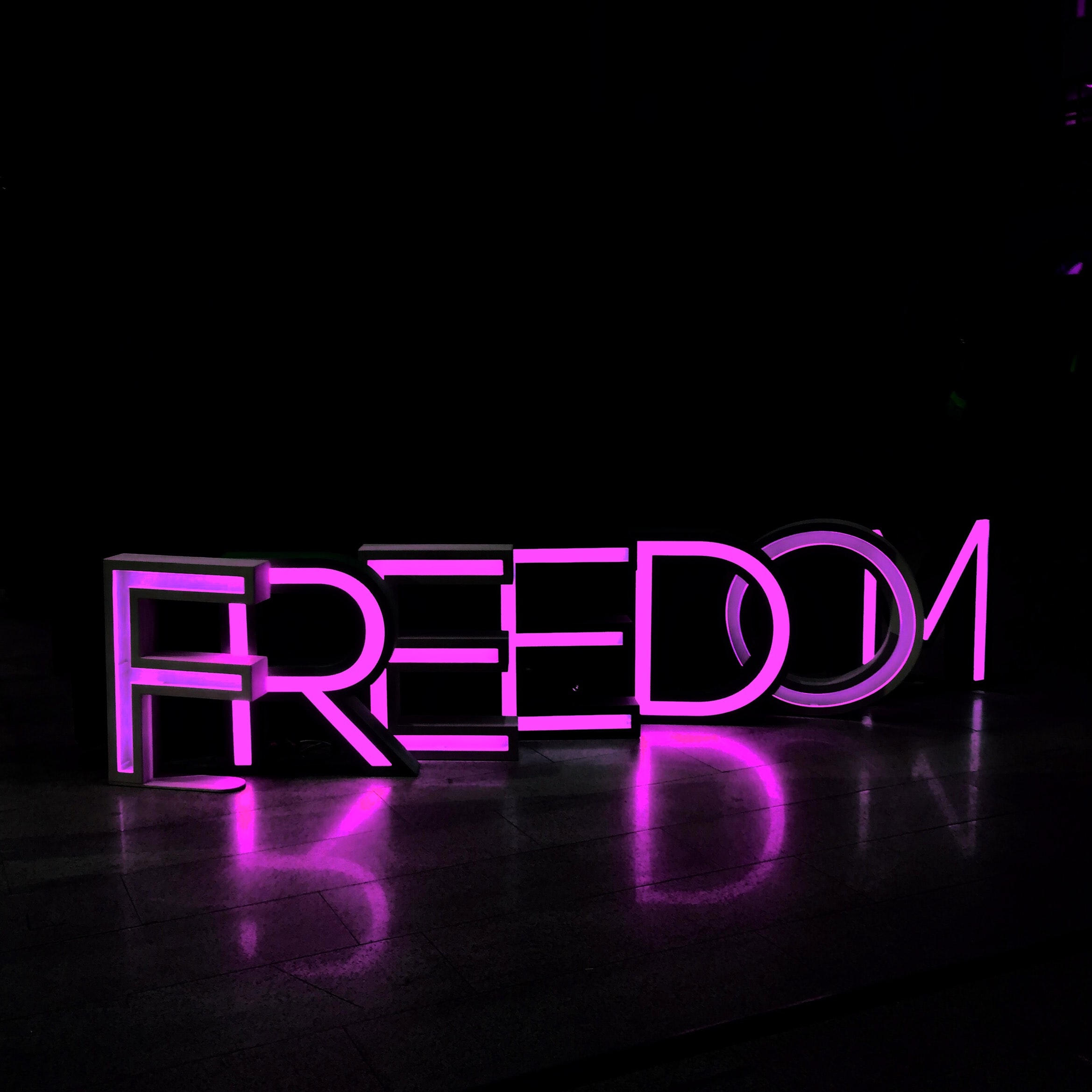 freedom sign